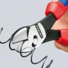 KNIPEX sustiprinti šoniniai pjovikliai 180mm
