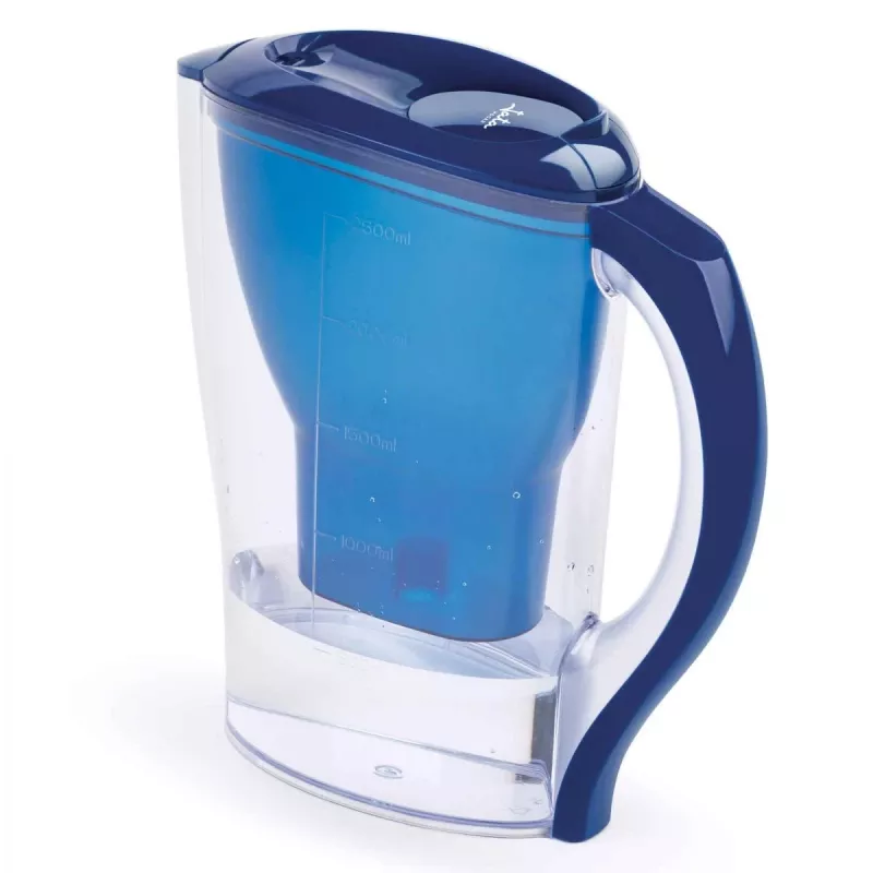 Vandens filtro ąsotis JATA HJAR1001 2,5 L mėlynas permatomas
