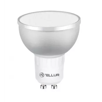 LED išmani lemputė Tellur GU10 5W RGB reguliuojamo ryškumo