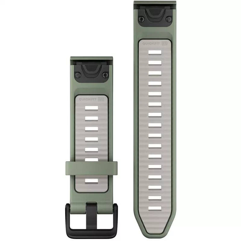Garmin QuickFit 20 mm keičiamas dirželis 010-13391-02 žaliai pilka