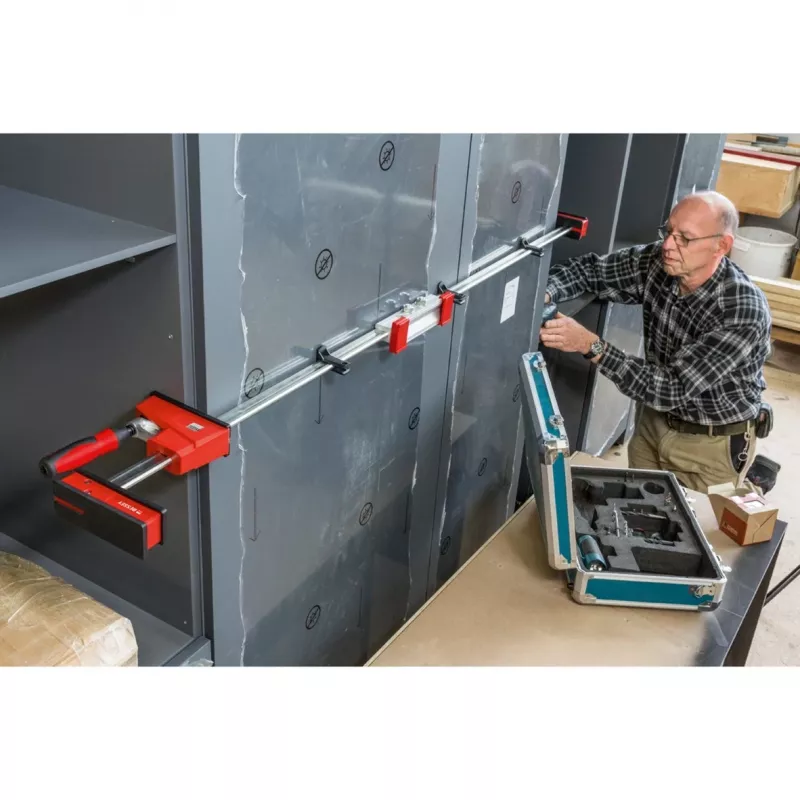 Bessey korpusinio gnybto prailginimas KBX20, aliuminis, raudonas