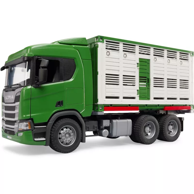 BRUDER Scania Super 560R gyvulių sunkvežimis