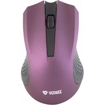 Belaidė 2.4 GHz optinė simetriška pelė, 3 mygtukai, Violetinė