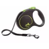 FLEXI Black Design S - atsitraukiantis pavadėlis - 5 m