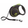 FLEXI Black Design S - atsitraukiantis pavadėlis - 5 m