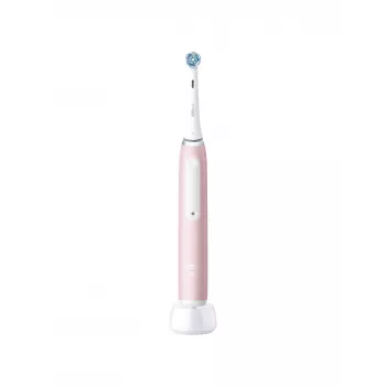 Oral-B iO3 serijos įkraunamas elektrinis dantų šepetėlis, suaugusiems, 1 antgalis, 3 režimai, Blush Pink