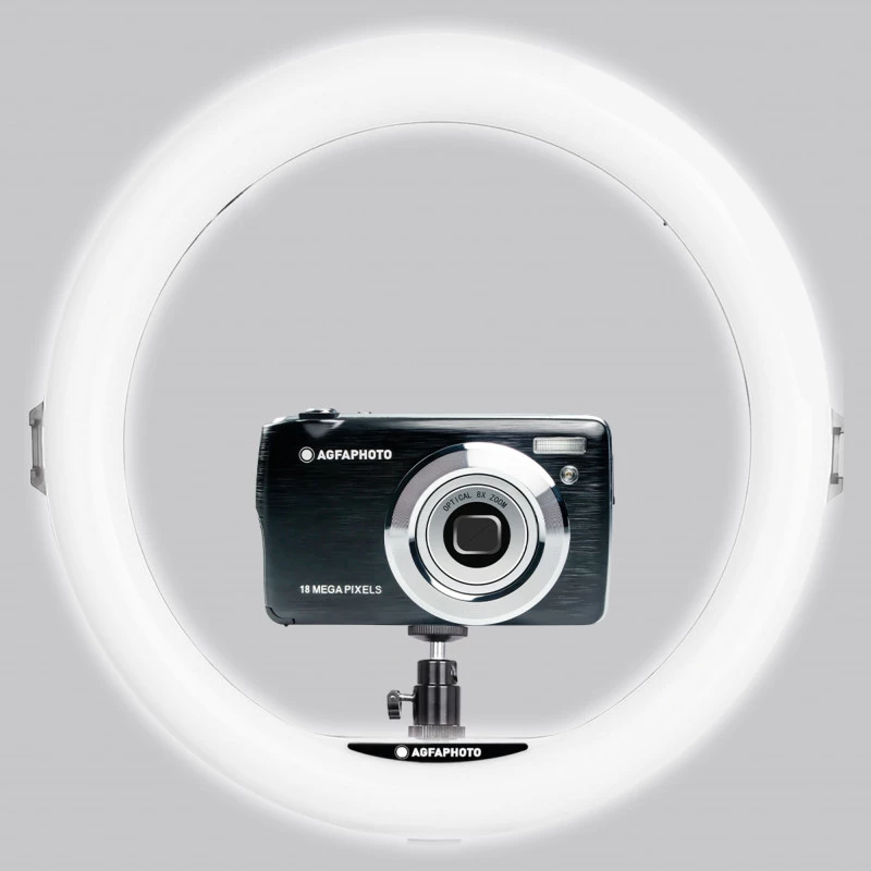 Agfa Arl11xl LED žiedinė šviesa 11 colių + stovas + nuotolinio valdymo pultas