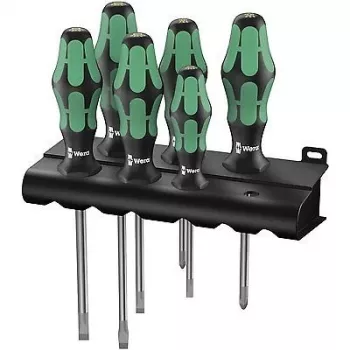 Atsuktuvų rinkinys Wera 05105656001 (6 vnt.) su stovu
