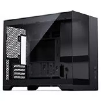 PHANTEKS XT V3 korpusas, mini korpusas, mATX, grūdintas stiklas – su 3x 120 mm ventiliatoriais, juoda