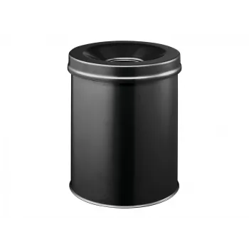Apvali plieninė šiukšliadėžė Durable 3305-01 15L su gesinimo dangčiu