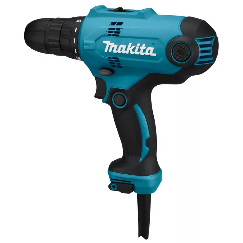 Gręžtuvas Makita DF0300 1500 RPM Bepaketis 1,2 kg Juodas, Mėlynas