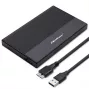 Dėklas 2,5 colio SATA SSD/HDD QOLTEC 52277 USB 3.0