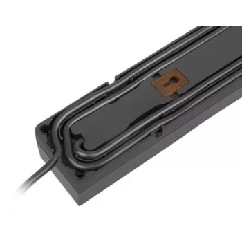 Prailginimo laidas ARMAC Z5 3 m 5x 230V 10A juodas su kabelių organizatoriumi