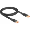 DeLOCK DisplayPort plokščias juostinis kabelis 8K 60 Hz 1 m