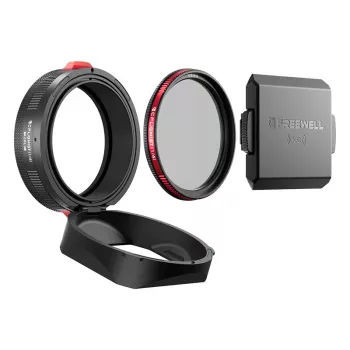 Lens hood Freewell Sunshield FW-FU-XBR, juoda, Fuji X100 serijai