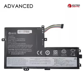 Extra Digital NB482092 baterija nešiojamam kompiuteriui Lenovo L18C3PF7, 4500 mAh, 11,4 V, 51 Wh