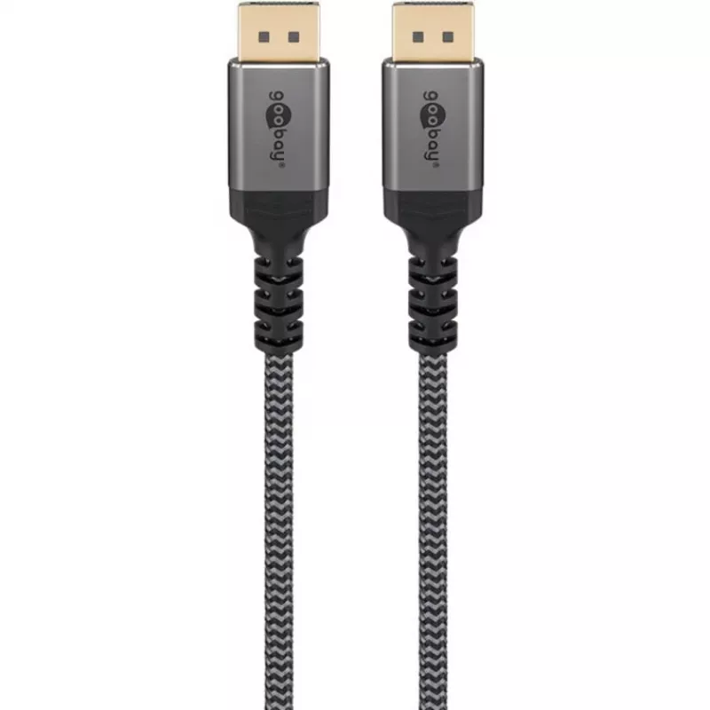Goobay DisplayPort 2.0/2.1 kabelis, 80 Gbit/s | 75685 | DisplayPort į DisplayPort