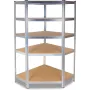 Metalinė kampinė lentyna G9040 40 cm