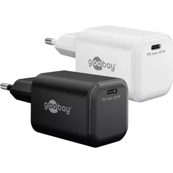 Goobay USB-C™ PD GaN greitasis įkroviklis Nano (65 W) juodas (79155)