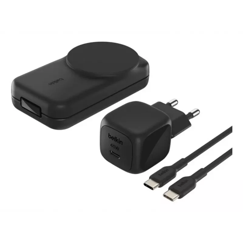 Belkin WIZ036KQBK belaidis įkrovimo stovas 3 viename