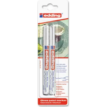 Markeris Edding 4-780-2-1049 Baltas