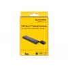 DeLOCK 42635 Juodas M.2 SSD korpusas (USB-C, NVMe/SATA, iki 10 Gbit/s)