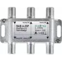 Axing BAB 4-20P kabelinis daliklis pilkas (BAB 4-20P)