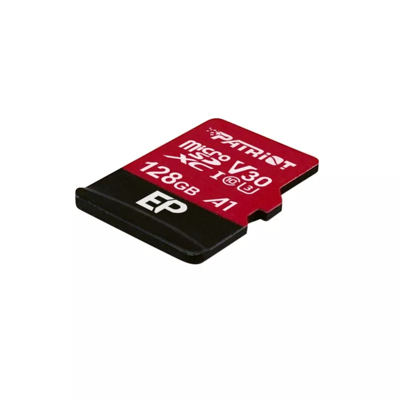 „Patriot“ 128 GB „MicroSDXC“ atminties kortelė, 10 klasė, U3, V30, skaitymas 100 MB/s, rašymas 80 MB/s