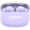 Ausinės Canyon TWS-9 CNS-TWS9P – Tikros belaidės – Bluetooth 5.4 – Į ausis – 6h + 30h veikimo laikas – USB-C įkrovimo dėklas – Liečiamas valdymas – alyvinė