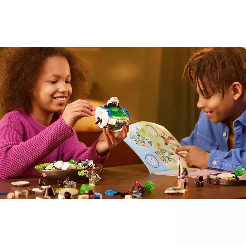 Konstrukcinis žaislas LEGO Mateo ir Z-Blob riterio mechas 71485 – minifigūrėlė ir pastatomas mecho rinkinys