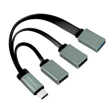 USB-C 3.1 3 prievadų USB šakotuvas
