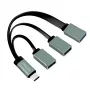 USB-C 3.1 3 prievadų USB šakotuvas
