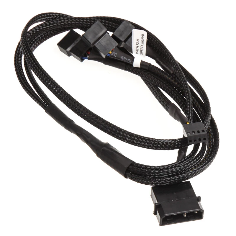 Kabelio skirstytuvas EK Water Blocks EK-Cable Splitter 4-Fan PWM Extended