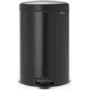 Brabantia 114106 šiukšlių dėžė 20 l apvali juoda (11 41 06)