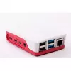 ALLNET Raspberry Pi 4 aksesuaras - Oficialus korpusas raudonai baltas, skirtas 4 modeliui