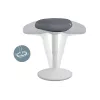 Biuro kėdė Leitz 65440085 su paminkštinta sėdyne, pilka, plastikinis rėmas