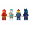 LEGO NINJAGO rinkinys 71808 – 322 dalys, 4 minifigūrėlės, 160 mm aukštis, nuo 7 metų