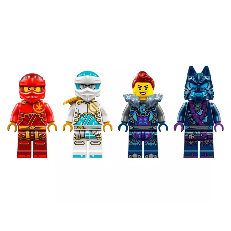 LEGO NINJAGO rinkinys 71808 – 322 dalys, 4 minifigūrėlės, 160 mm aukštis, nuo 7 metų