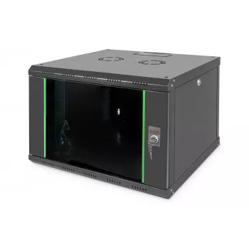 Profesionalus sieninis korpusas Unique serija - 600x600 mm (PxG), IT spinta juoda, 7 aukštiniai vienetai