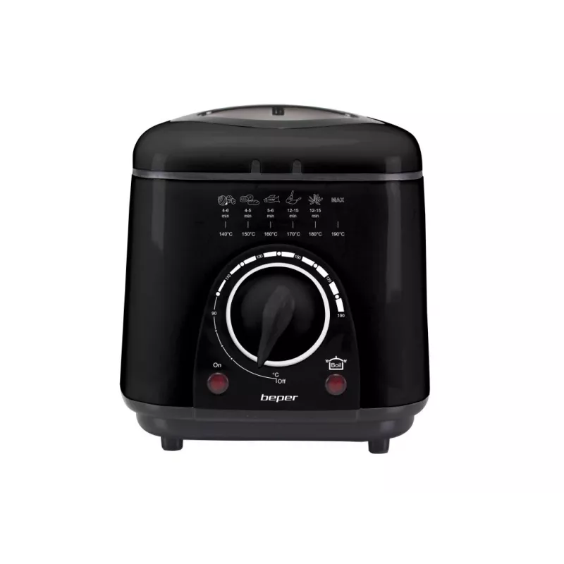 Elektrinė gruzdintuvė Beper P101FRI100, 1000 W, 2 l talpa