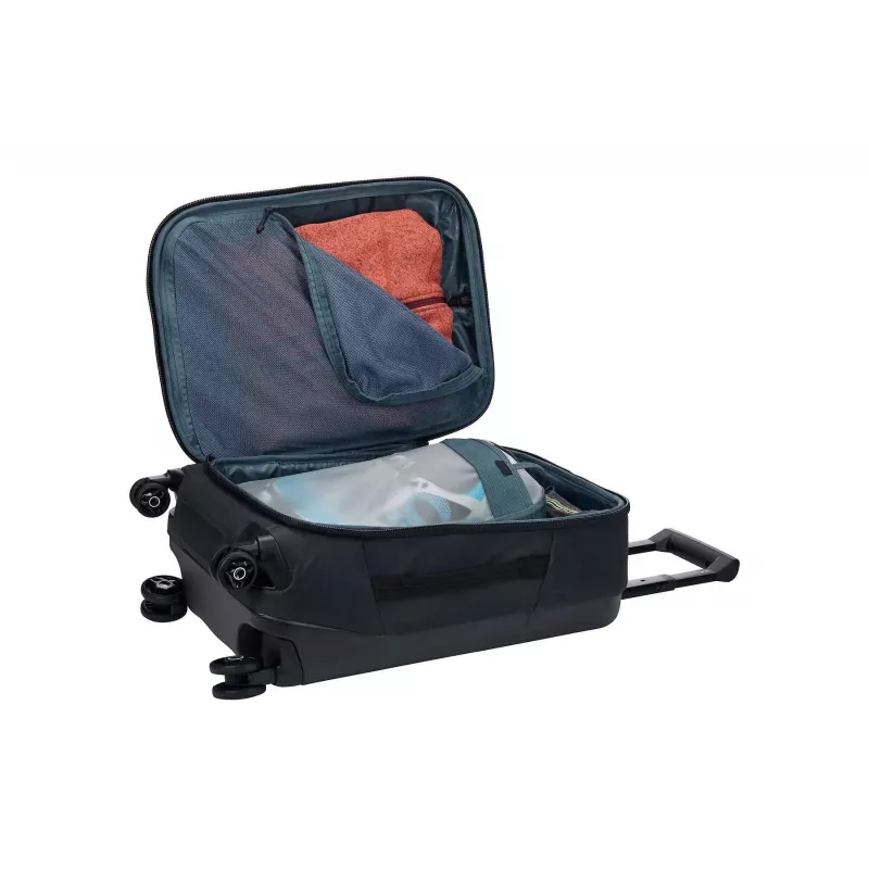 Thule Aion TARS122 - Juodas minkštas kelioninis lagaminas 35 l iš poliesterio