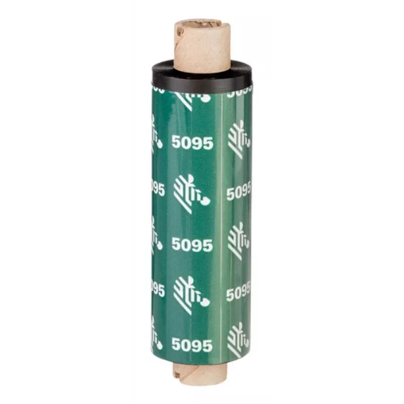 Zebra 5095 Resin terminė juosta 300 m Juoda