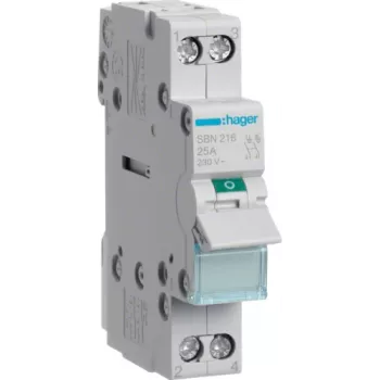 Hager SBN216 – Impulsinė relė 16 A, 440 V, 1 modulis