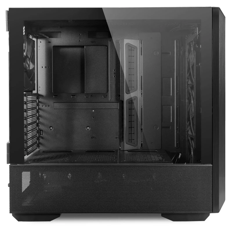 Lian Li LANCOOL III Midi Tower Juodas, Peršviečiamas