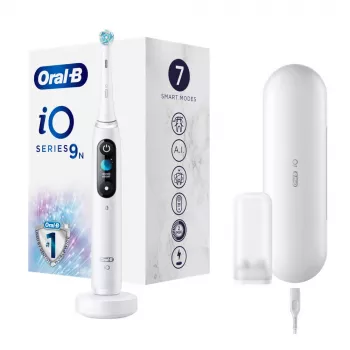 Elektrinis dantų šepetėlis Oral-B iO9 iOM9.1A1.1AD baltas