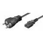 Microconnect PE1204100R maitinimo laidas 10 m juodas IEC 320 C13 mova