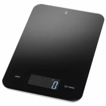 WMF 0608736040 Juodos spalvos elektroninės virtuvinės svarstyklės