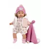 Lėlė kūdikis Llorens Babypuppe Lola 38 cm kalbanti, audinio ir vinilo, rekomenduojama nuo 3 metų
