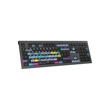 Logickeyboard ASTRA 2 klaviatūra USB AZERTY anglų juoda (LKB-RESB-A2M-FR)