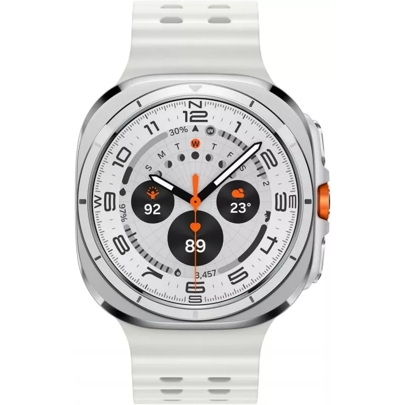 Išmanusis laikrodis Samsung Galaxy Watch Ultra 47 mm Titanium White — AMOLED 1,5 col., 4G, 64 GB, 590 mAh